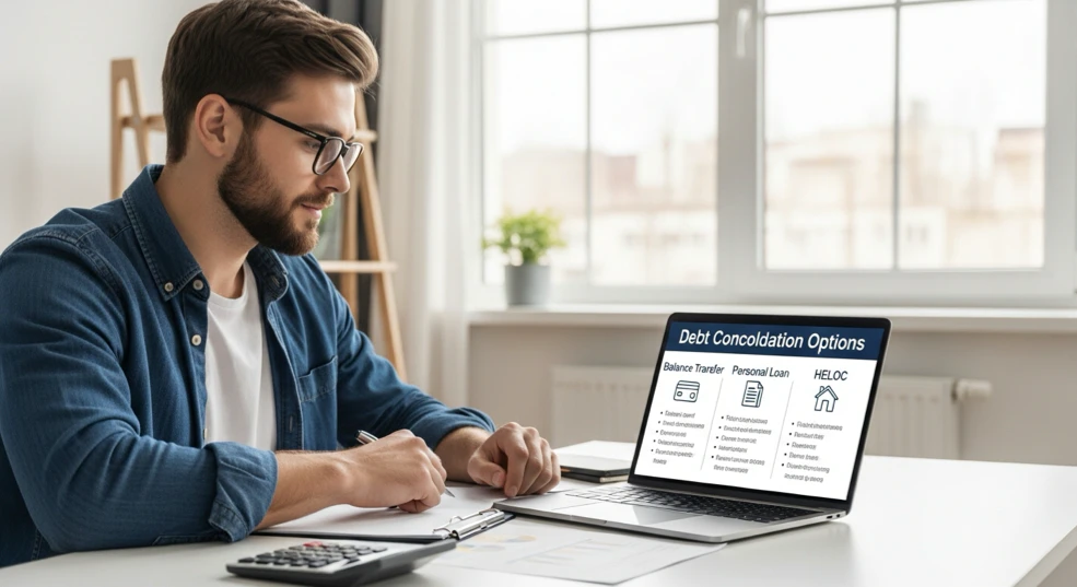 Should You Consolidate Debt? Comparing Balance Transfers, Personal Loans, and HELOCs